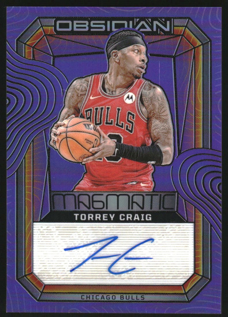 2023-24 Obsidian Magmatic Signatures Etch Purple Flood #30
