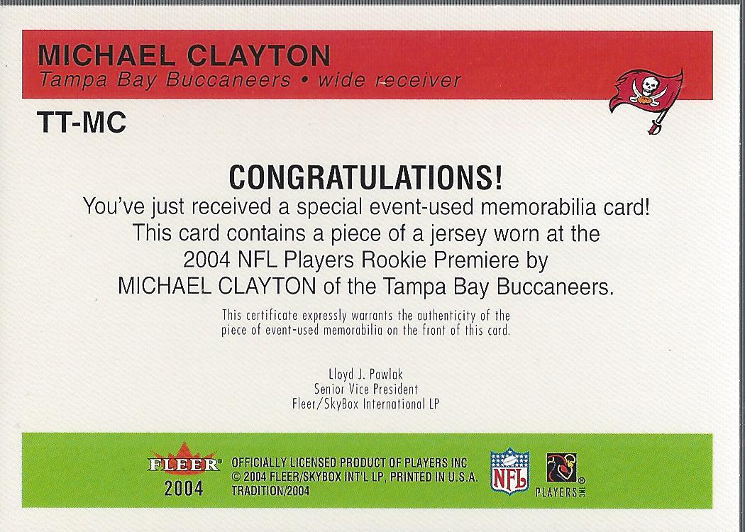 2004 Fleer Tradition Football Card Pick (Inserts)