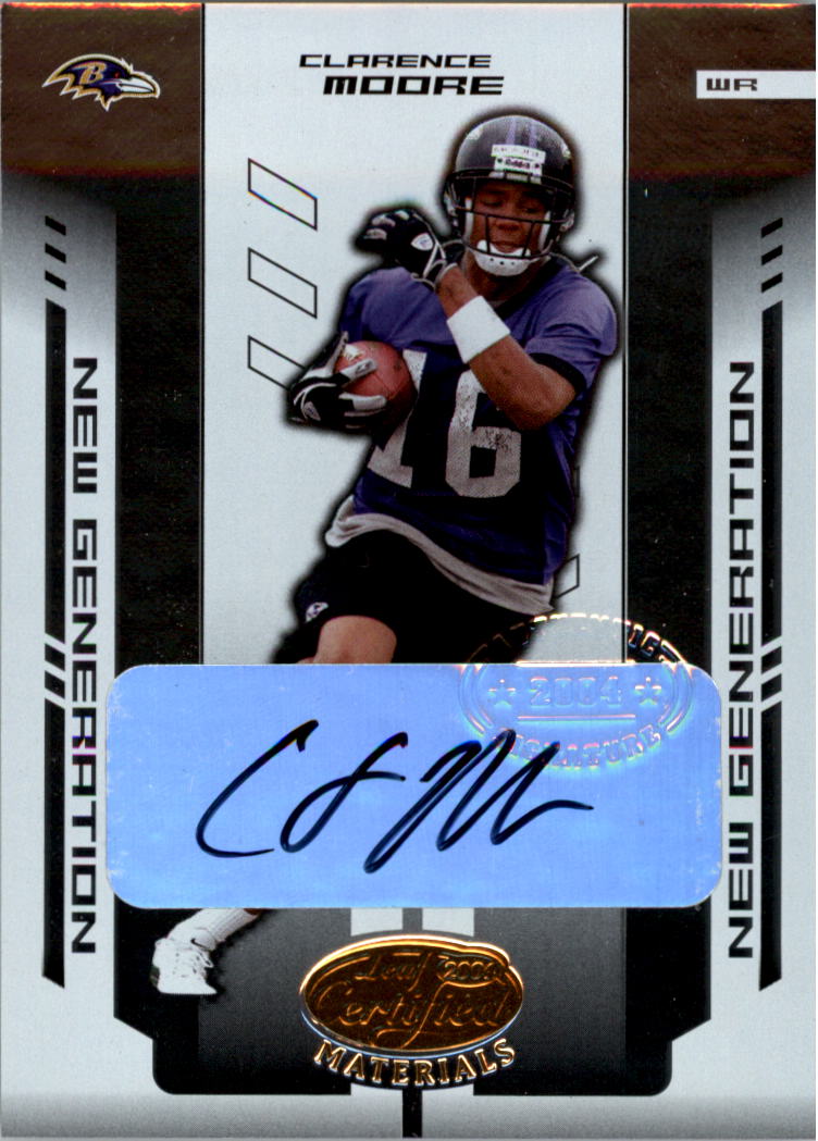 2004 Leaf Certified Materials - #11 Ray Lewis