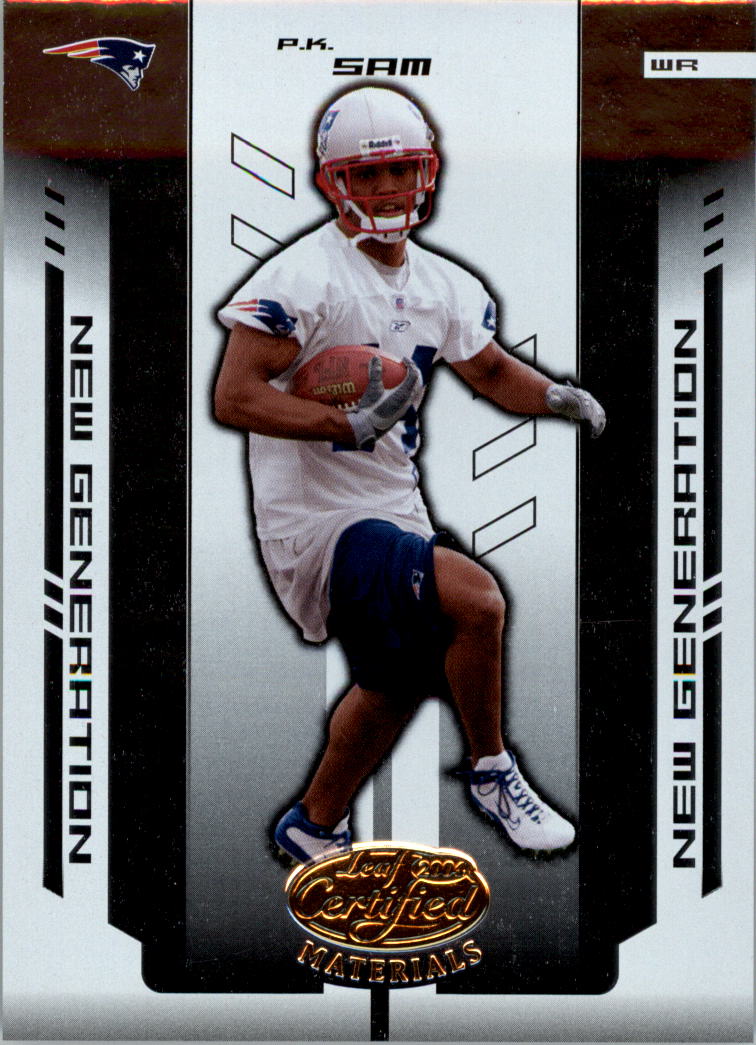 2004 Leaf Certified Materials - #11 Ray Lewis