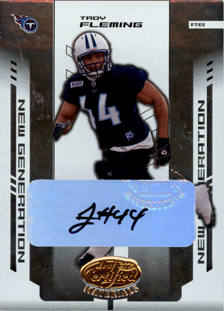 2004 Leaf Certified Materials - #11 Ray Lewis