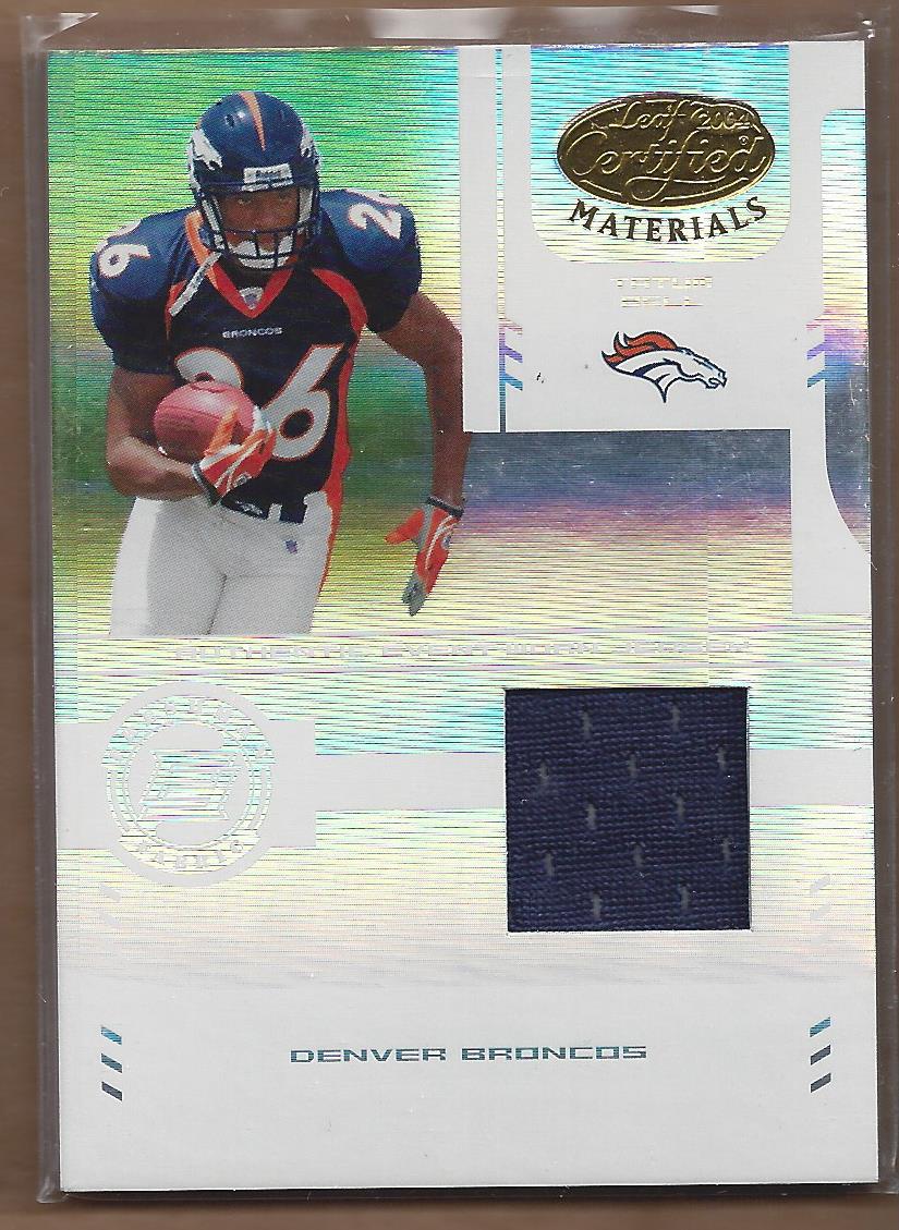 2004 Leaf Certified Materials - #11 Ray Lewis