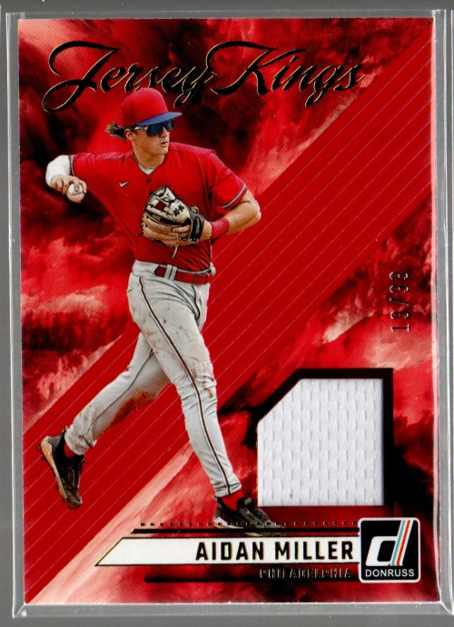 2024 Donruss Jersey Kings Red #28 Aidan Miller /99 | eBay