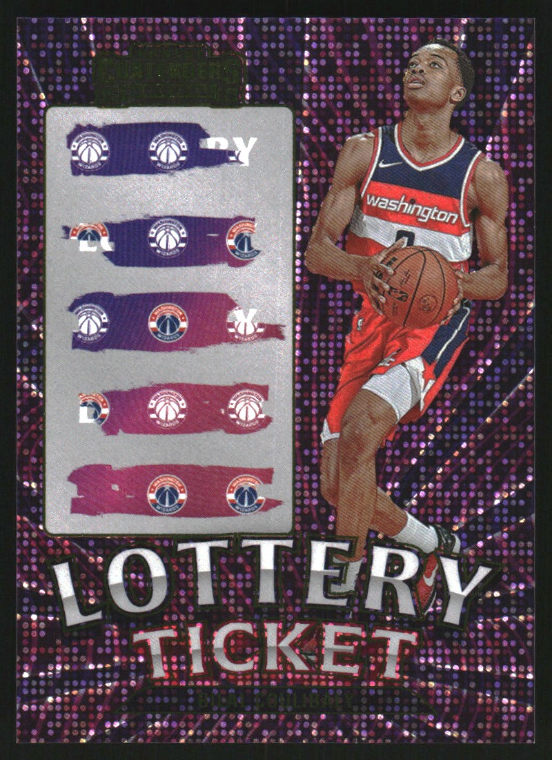 2023-24 Panini Contenders Lottery Ticket #7 Bilal Coulibaly