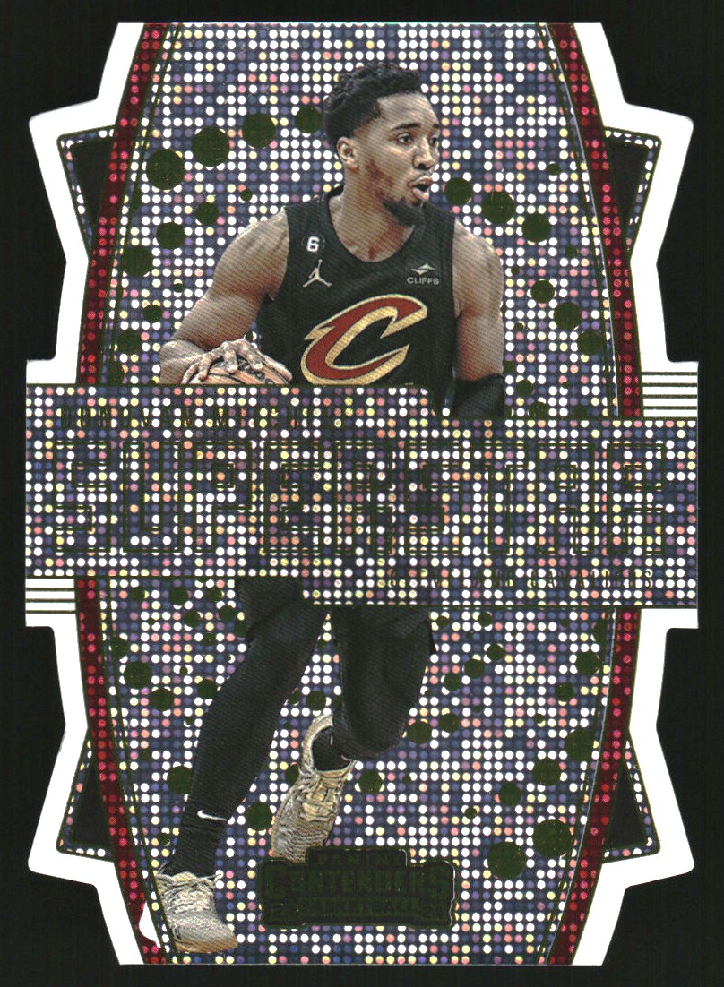 2023-24 Panini Contenders Superstar Die-Cuts #2 Donovan Mitchell
