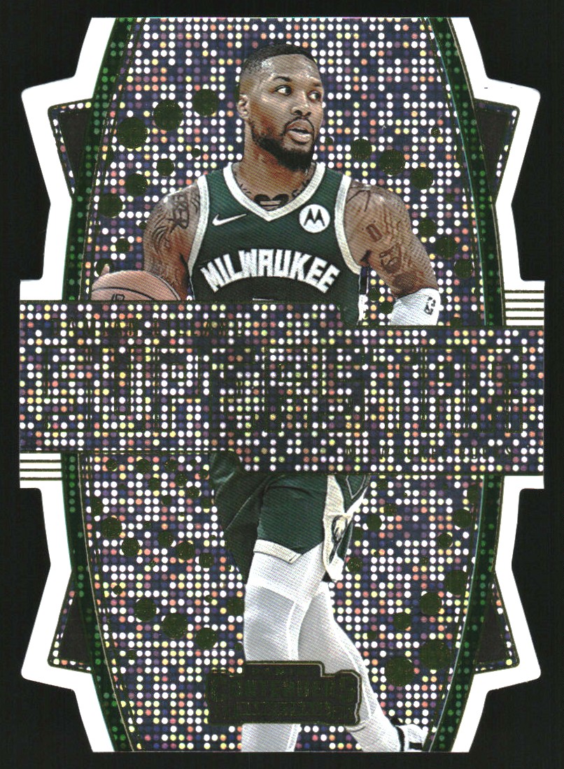 2023-24 Panini Contenders Superstar Die-Cuts #9 Damian Lillard