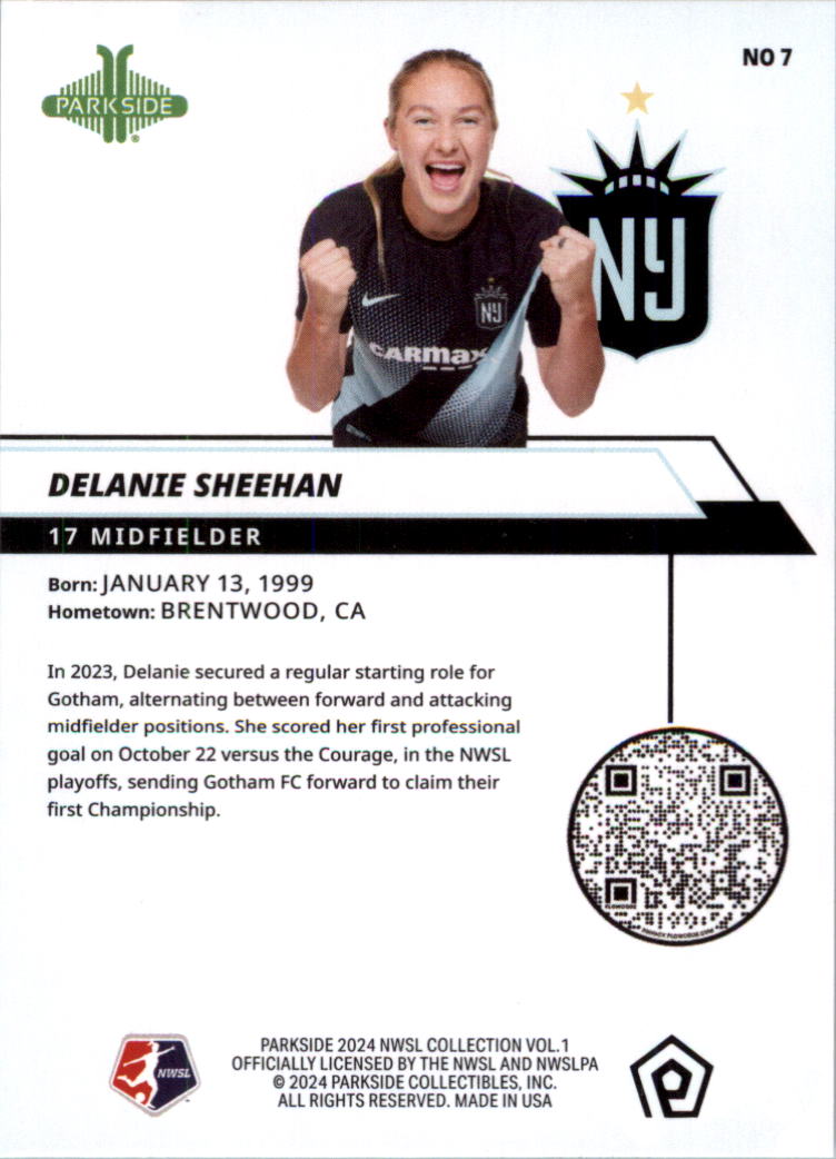 2024 Parkside NWSL Soccer Card Pick (Base) - Picture 13 of 217
