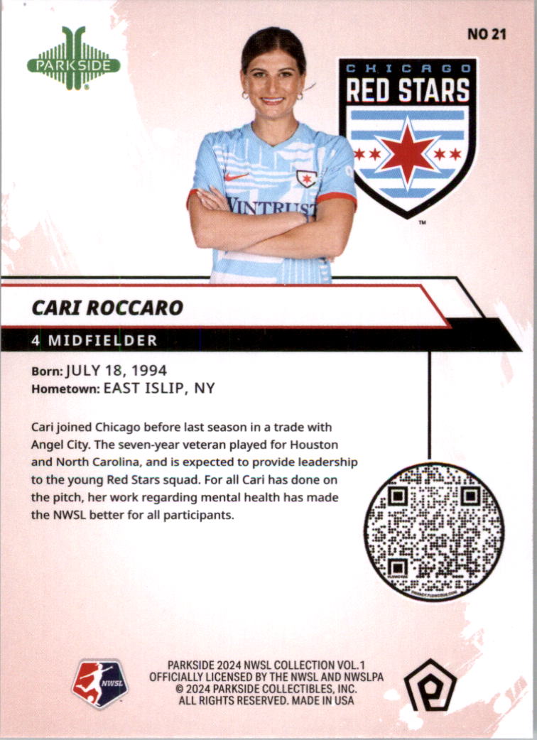 2024 Parkside NWSL Soccer Card Pick (Base) - Picture 23 of 217