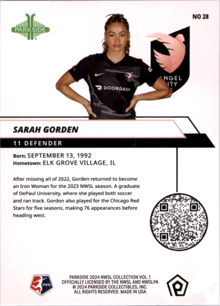 2024 Parkside NWSL Soccer Card Pick (Base) - Picture 35 of 217