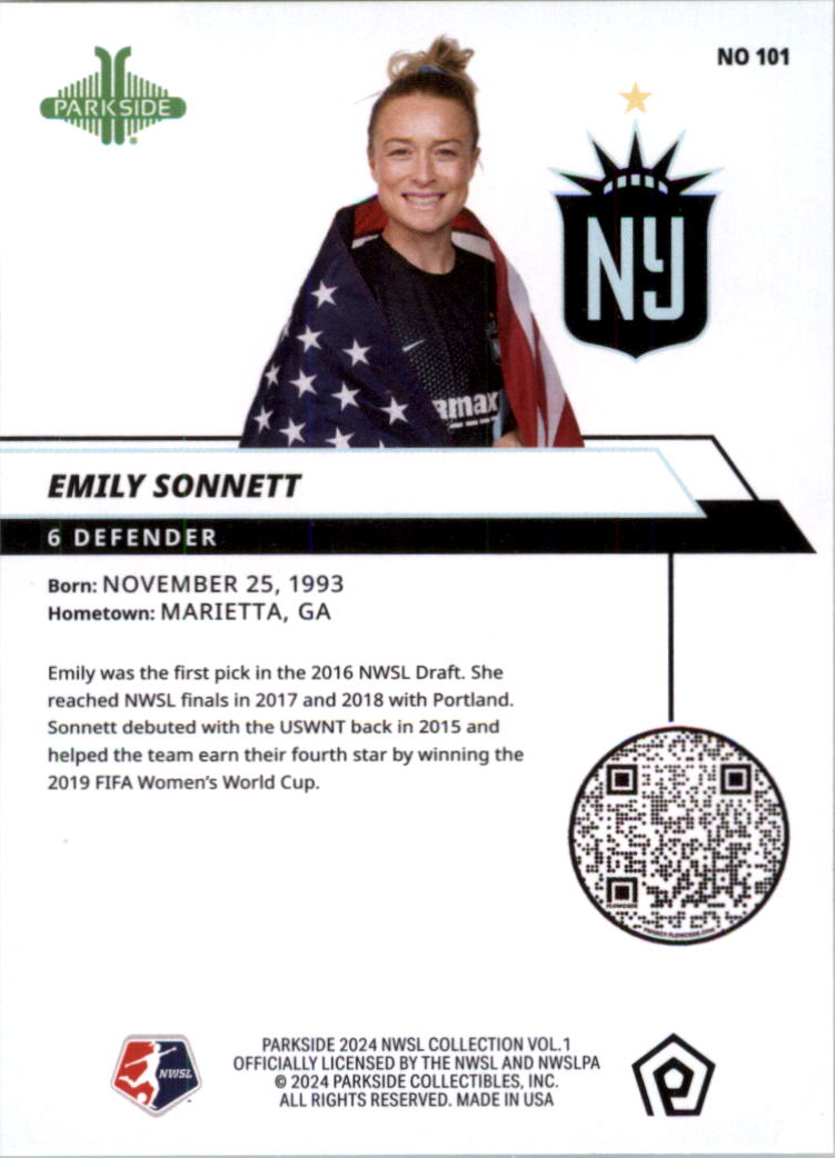 2024 Parkside NWSL Soccer Card Pick (Base) - Picture 99 of 217