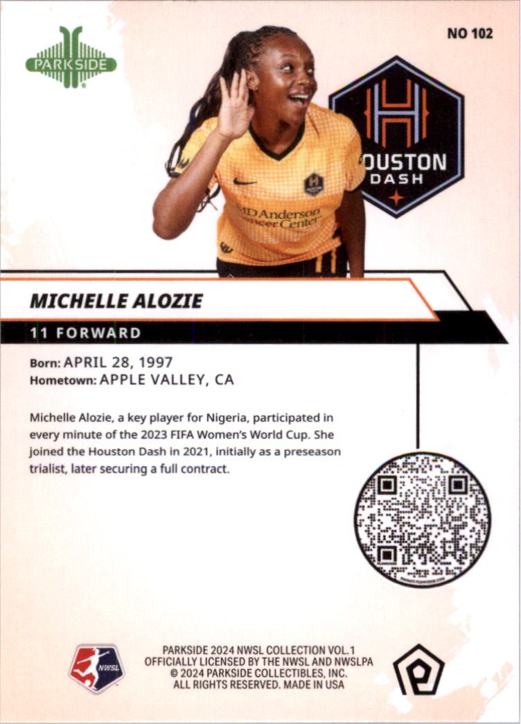 2024 Parkside NWSL Soccer Card Pick (Base) - Picture 101 of 217