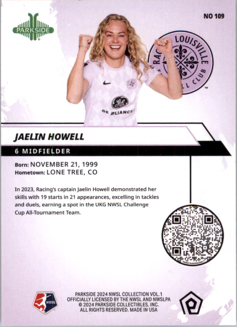 2024 Parkside NWSL Soccer Card Pick (Base) - Picture 111 of 217