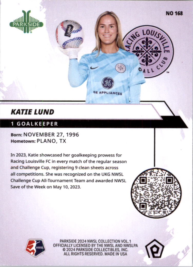 2024 Parkside NWSL Soccer Card Pick (Base) - Picture 181 of 217