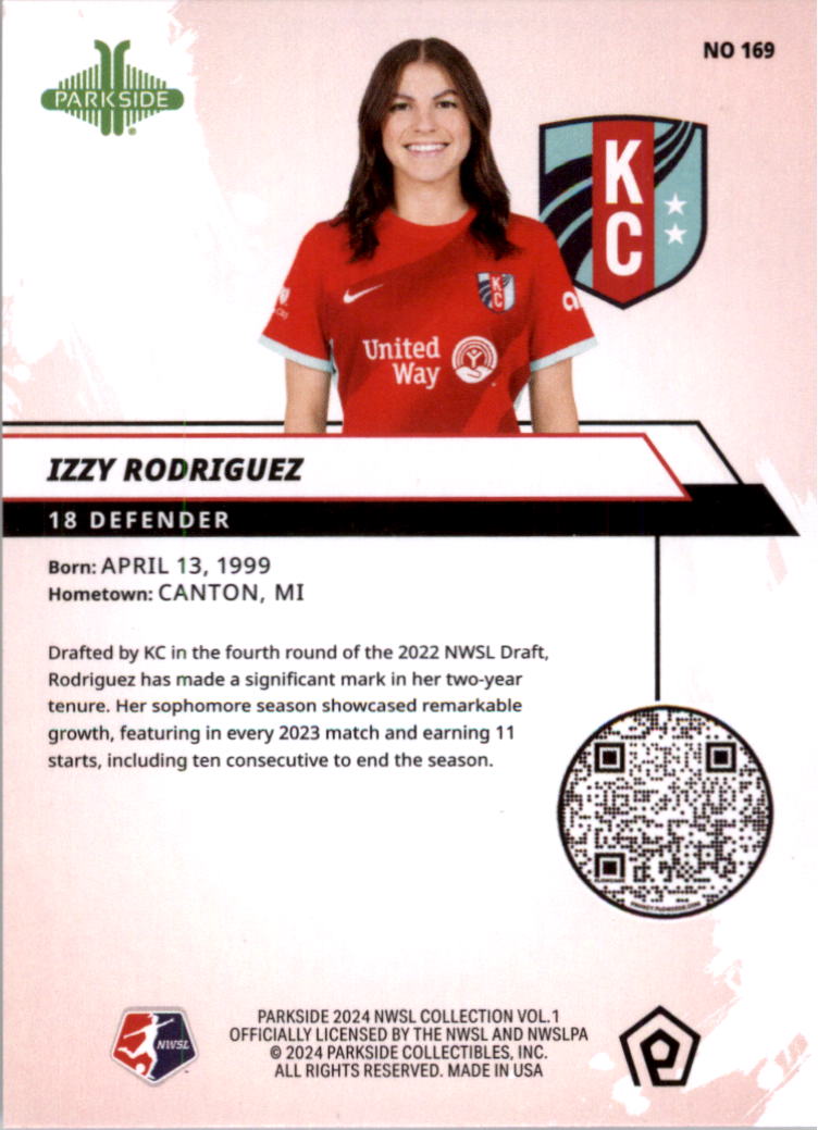 2024 Parkside NWSL Soccer Card Pick (Base) - Picture 183 of 217