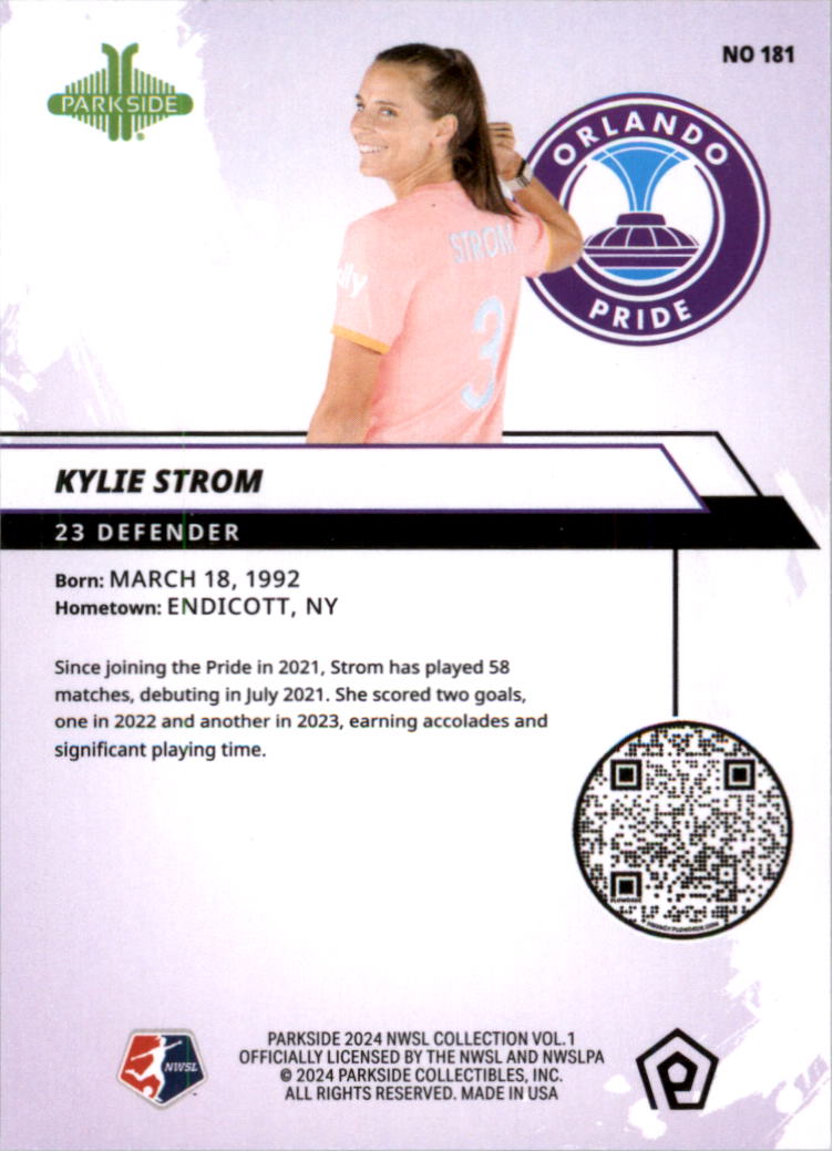 2024 Parkside NWSL Soccer Card Pick (Base) - Picture 197 of 217