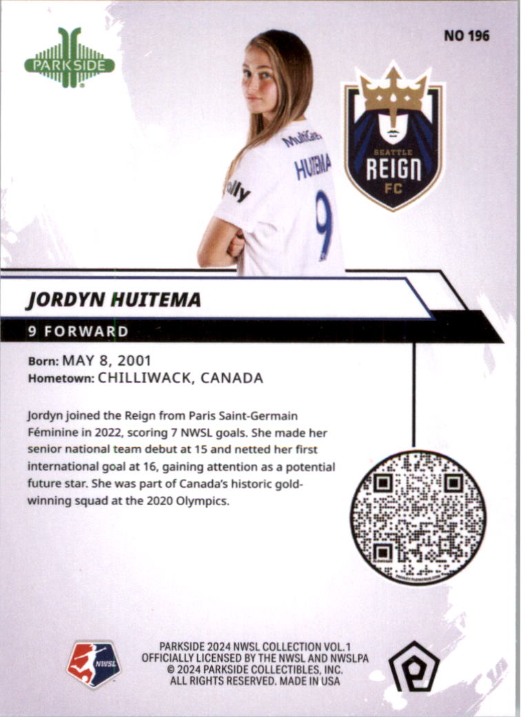 2024 Parkside NWSL Soccer Card Pick (Base) - Picture 213 of 217