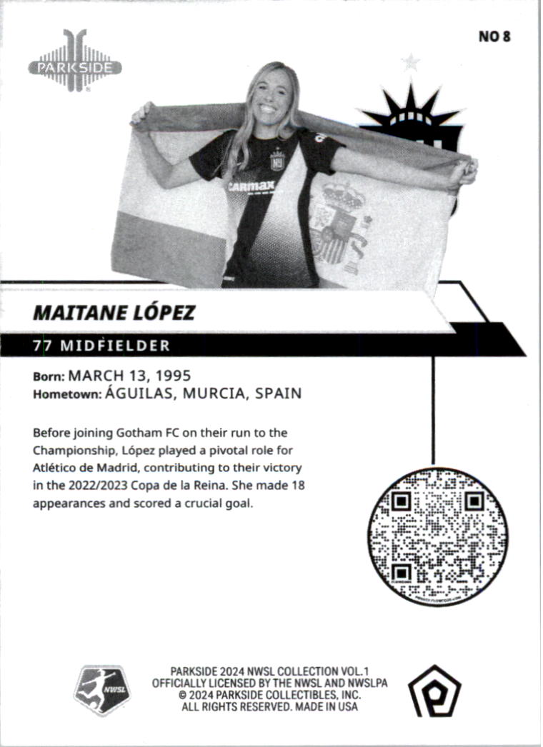2024 Parkside NWSL Black and White Soccer Card Pick (Inserts) - Picture 7 of 41