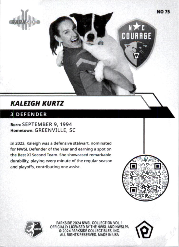 2024 Parkside NWSL Black and White Soccer Card Pick (Inserts) - Picture 11 of 41