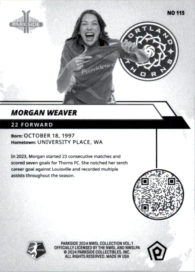2024 Parkside NWSL Black and White Soccer Card Pick (Inserts) - Picture 27 of 41
