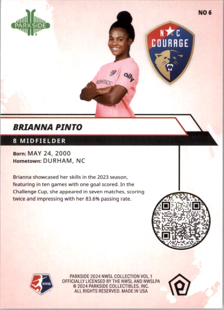 2024 Parkside NWSL Foil Soccer Card Pick (Inserts) - Picture 3 of 51