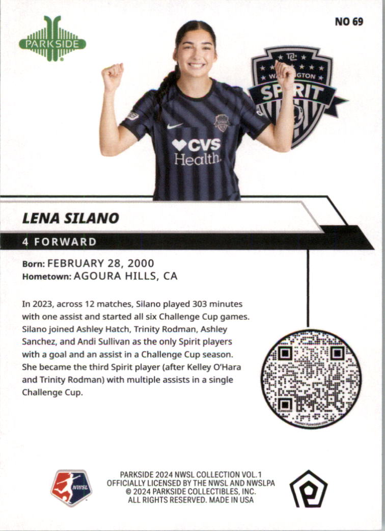 2024 Parkside NWSL Foil Soccer Card Pick (Inserts) - Picture 19 of 51