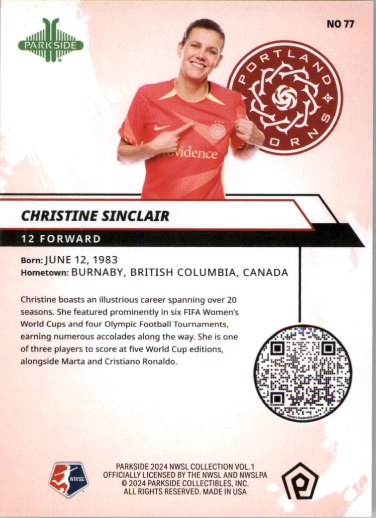 2024 Parkside NWSL Foil Soccer Card Pick (Inserts) - Picture 23 of 51