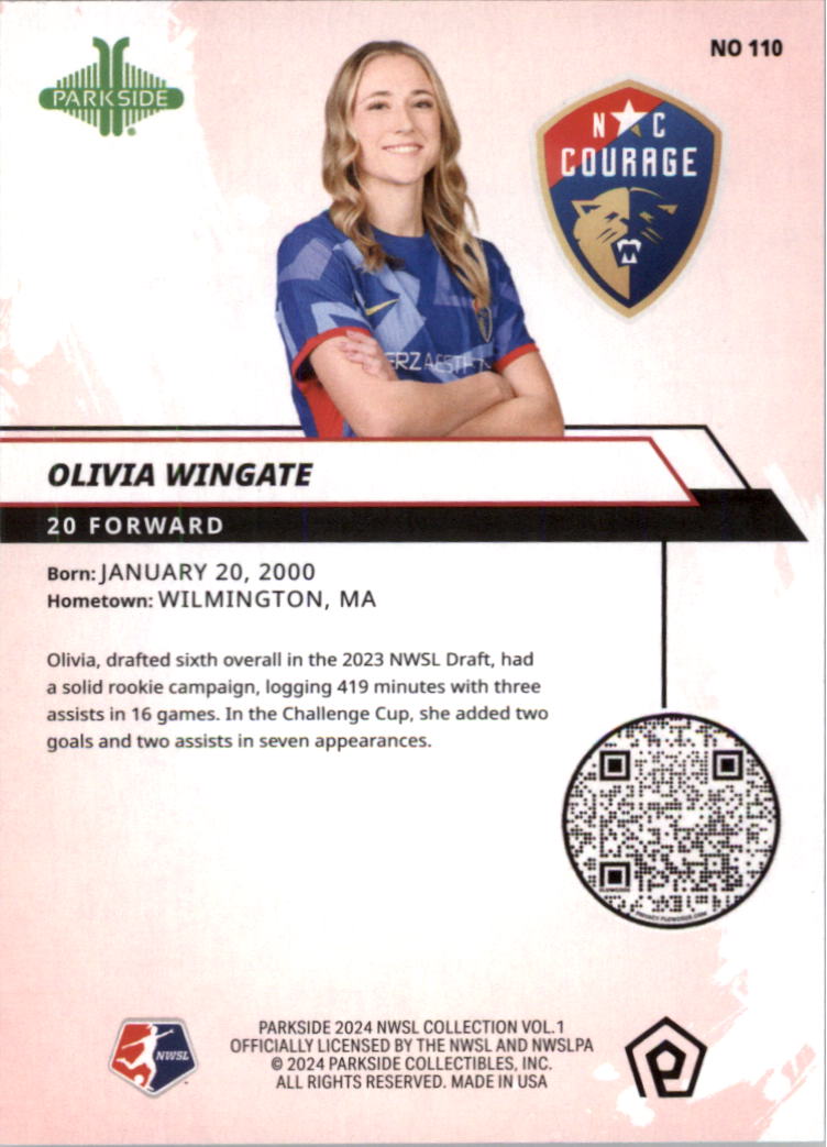 2024 Parkside NWSL Foil Soccer Card Pick (Inserts) - Picture 33 of 51