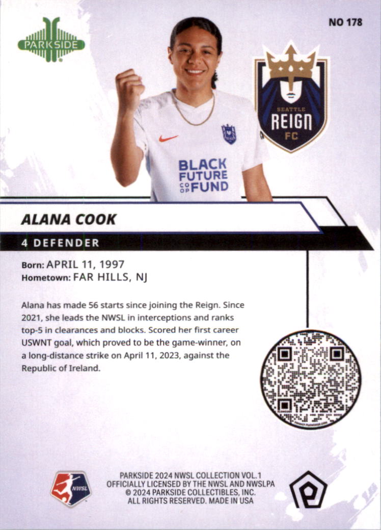 2024 Parkside NWSL Foil Soccer Card Pick (Inserts) - Picture 47 of 51