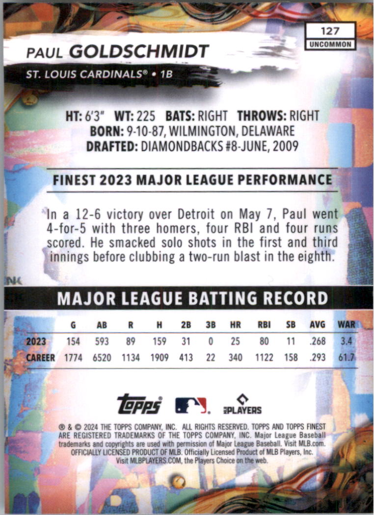 2024 Finest Baseball Card Pick - Picture 210 of 290
