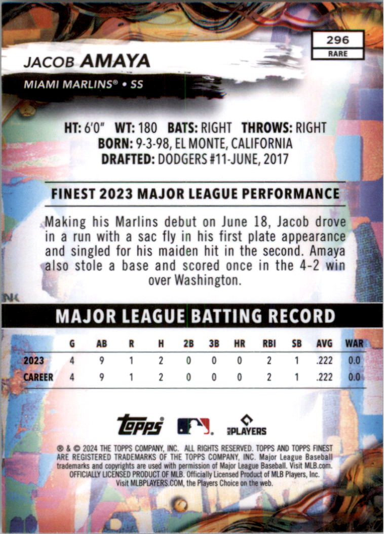 2024 Finest Baseball Card Pick - Picture 288 of 290