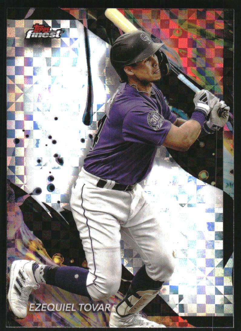 2024 Finest Checkerboard Refractors #125 Ezequiel Tovar