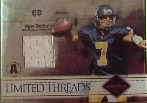 2004 Leaf Limited Threads #LT61 Kyle Boller Cal./75