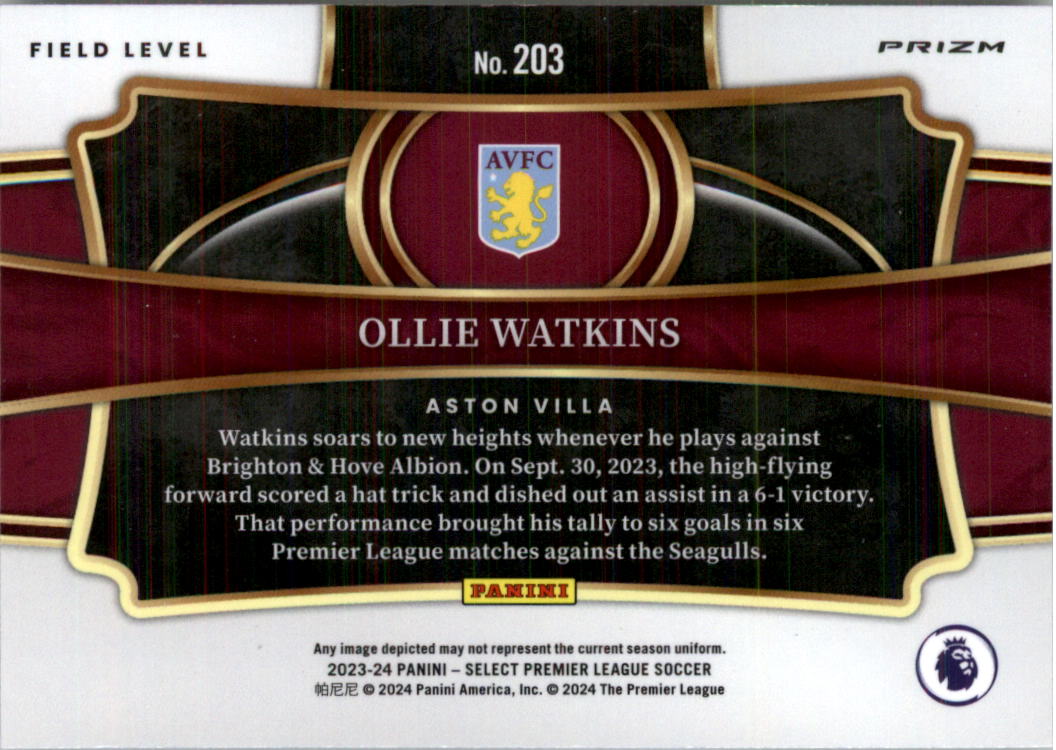 2023-24 Select English Premier League Silver Soccer Card Pick (Inserts) - Picture 135 of 169