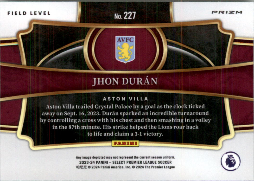 2023-24 Select English Premier League Silver Soccer Card Pick (Inserts) - Picture 147 of 169