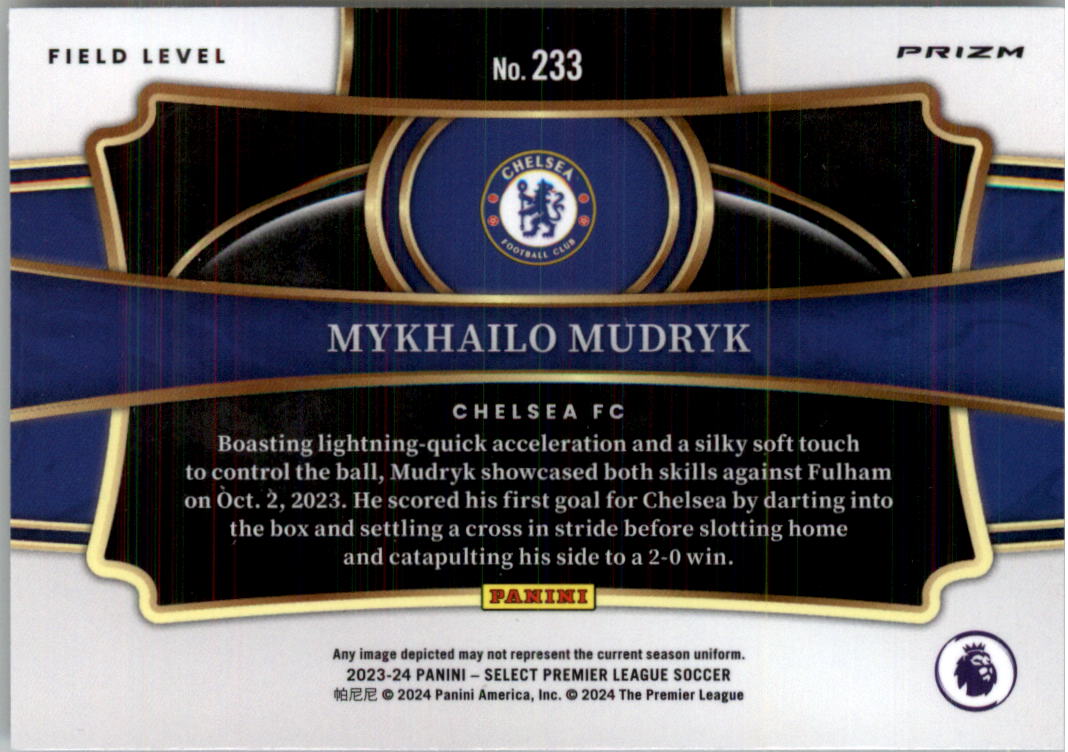 2023-24 Select English Premier League Silver Soccer Card Pick (Inserts) - Picture 155 of 169