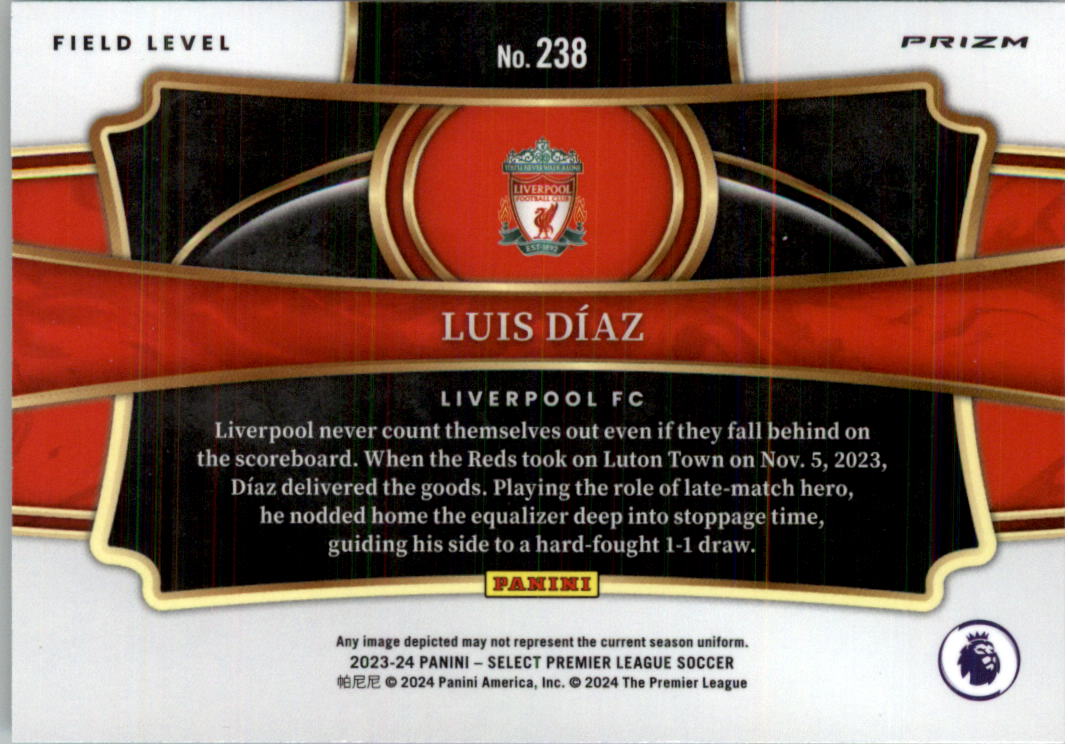 2023-24 Select English Premier League Silver Soccer Card Pick (Inserts) - Picture 157 of 169