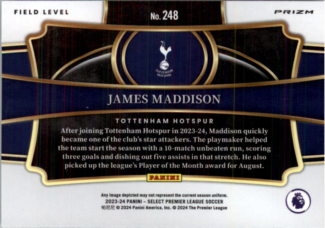2023-24 Select English Premier League Silver Soccer Card Pick (Inserts) - Picture 167 of 169
