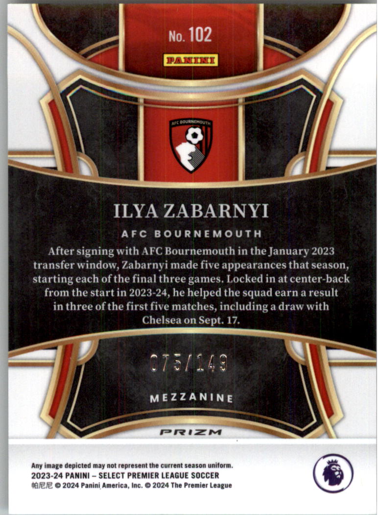 2023-24 Select English Premier League Purple Soccer Card Pick (Inserts) - Picture 19 of 51