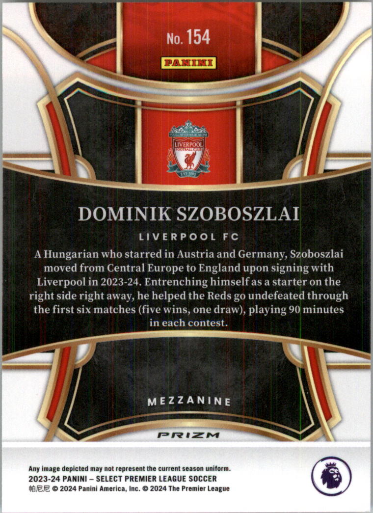 2023-24 Select English Premier League Red Soccer Card Pick (Inserts) - Picture 53 of 81