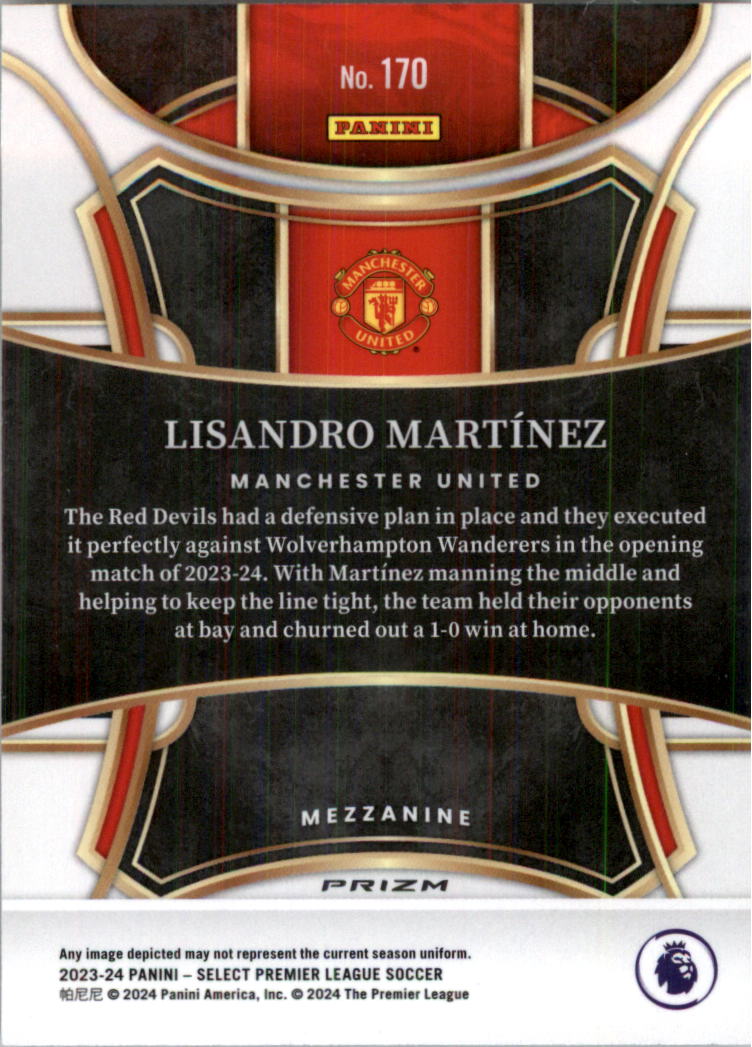 2023-24 Select English Premier League Red Soccer Card Pick (Inserts) - Picture 63 of 81