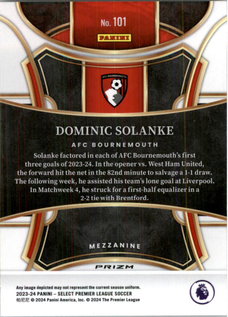 2023-24 Select English Premier League Silver Soccer Card Pick (Inserts) - Picture 63 of 169
