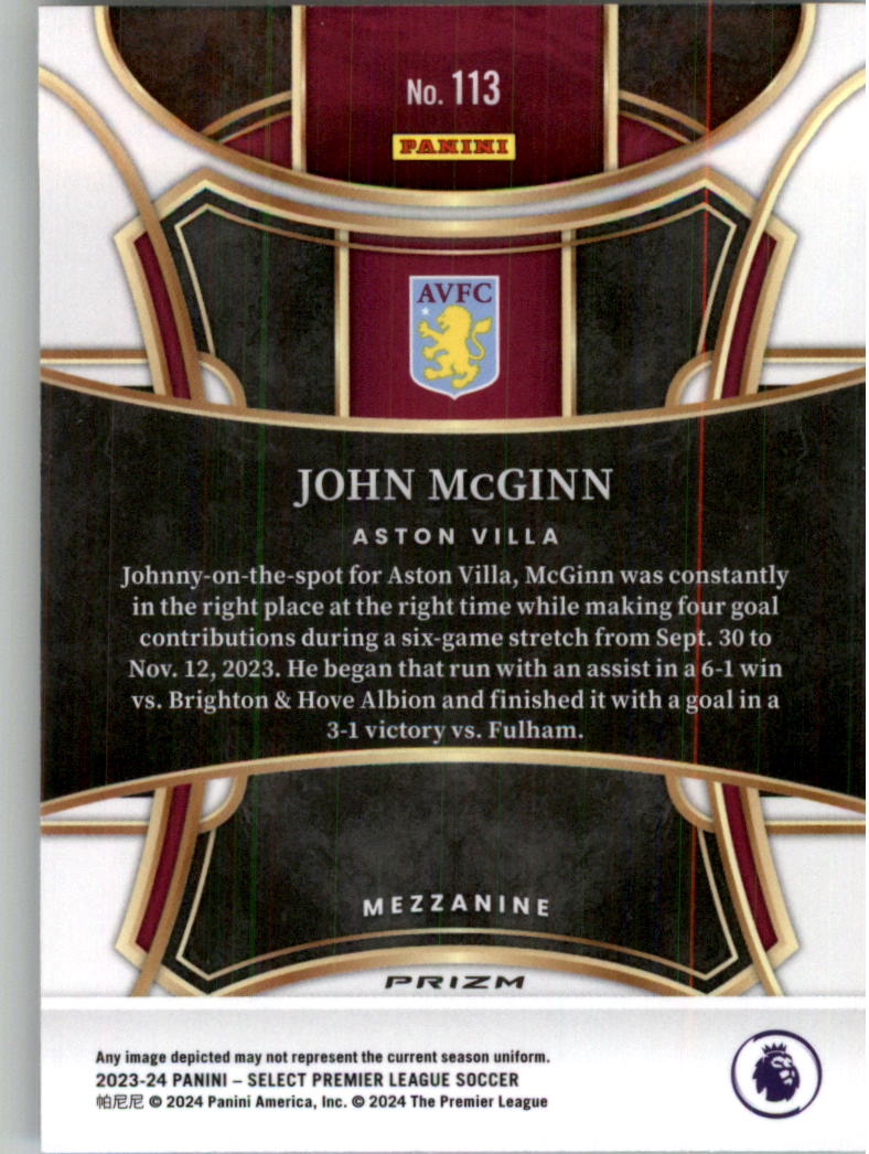 2023-24 Select English Premier League Silver Soccer Card Pick (Inserts) - Picture 71 of 169