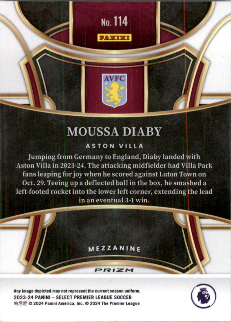 2023-24 Select English Premier League Silver Soccer Card Pick (Inserts) - Picture 73 of 169