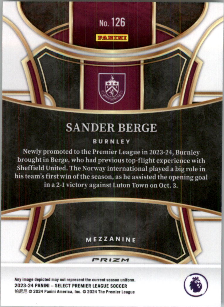 2023-24 Select English Premier League Silver Soccer Card Pick (Inserts) - Picture 83 of 169
