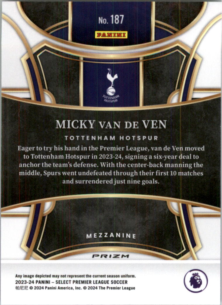 2023-24 Select English Premier League Silver Soccer Card Pick (Inserts) - Picture 123 of 169