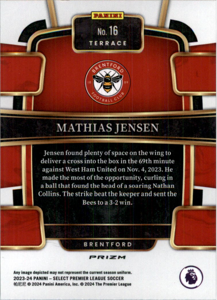 2023-24 Select English Premier League Multi-Color Soccer Card Pick (Inserts) - Picture 7 of 85