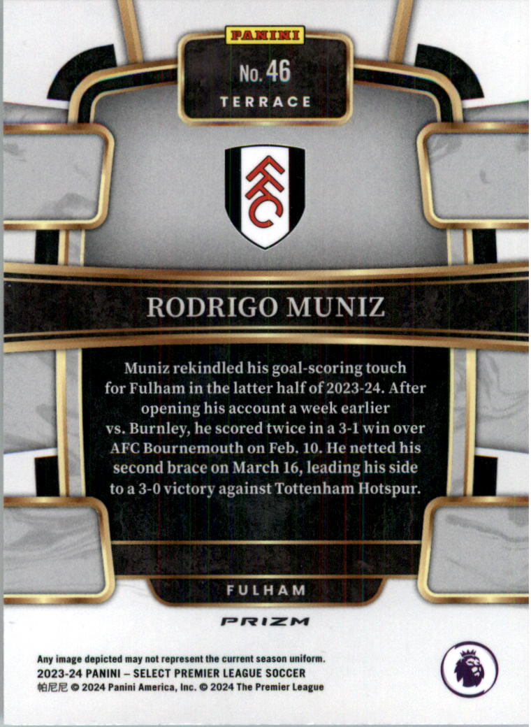 2023-24 Select English Premier League Multi-Color Soccer Card Pick (Inserts) - Picture 17 of 85