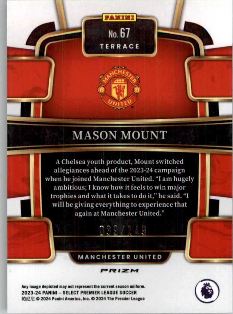 2023-24 Select English Premier League Purple Soccer Card Pick (Inserts) - Picture 9 of 51