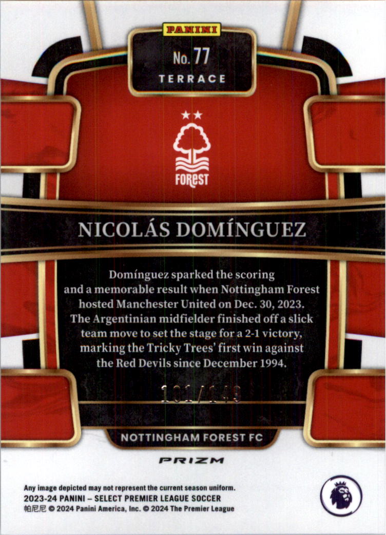 2023-24 Select English Premier League Purple Soccer Card Pick (Inserts) - Picture 13 of 51