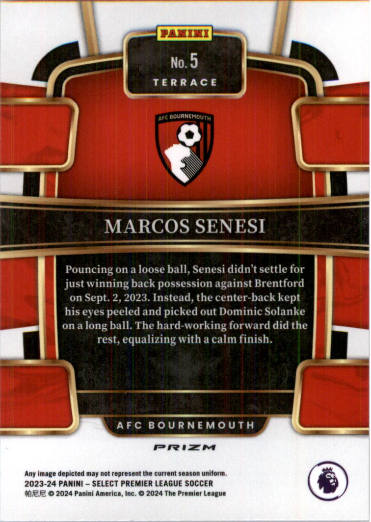 2023-24 Select English Premier League Red Soccer Card Pick (Inserts) - Picture 3 of 81